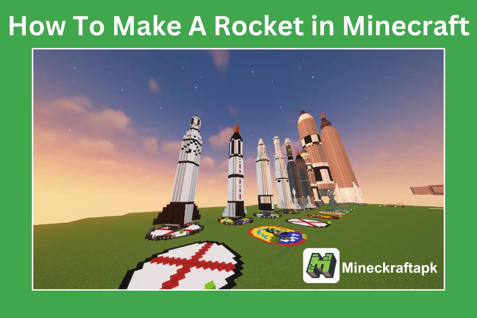 How To Make A Rocket in Minecraft