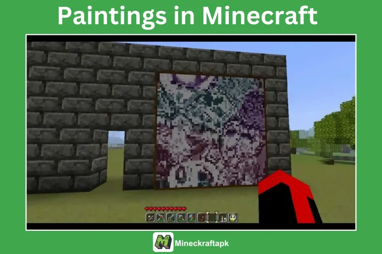 Paintings in Minecraft
