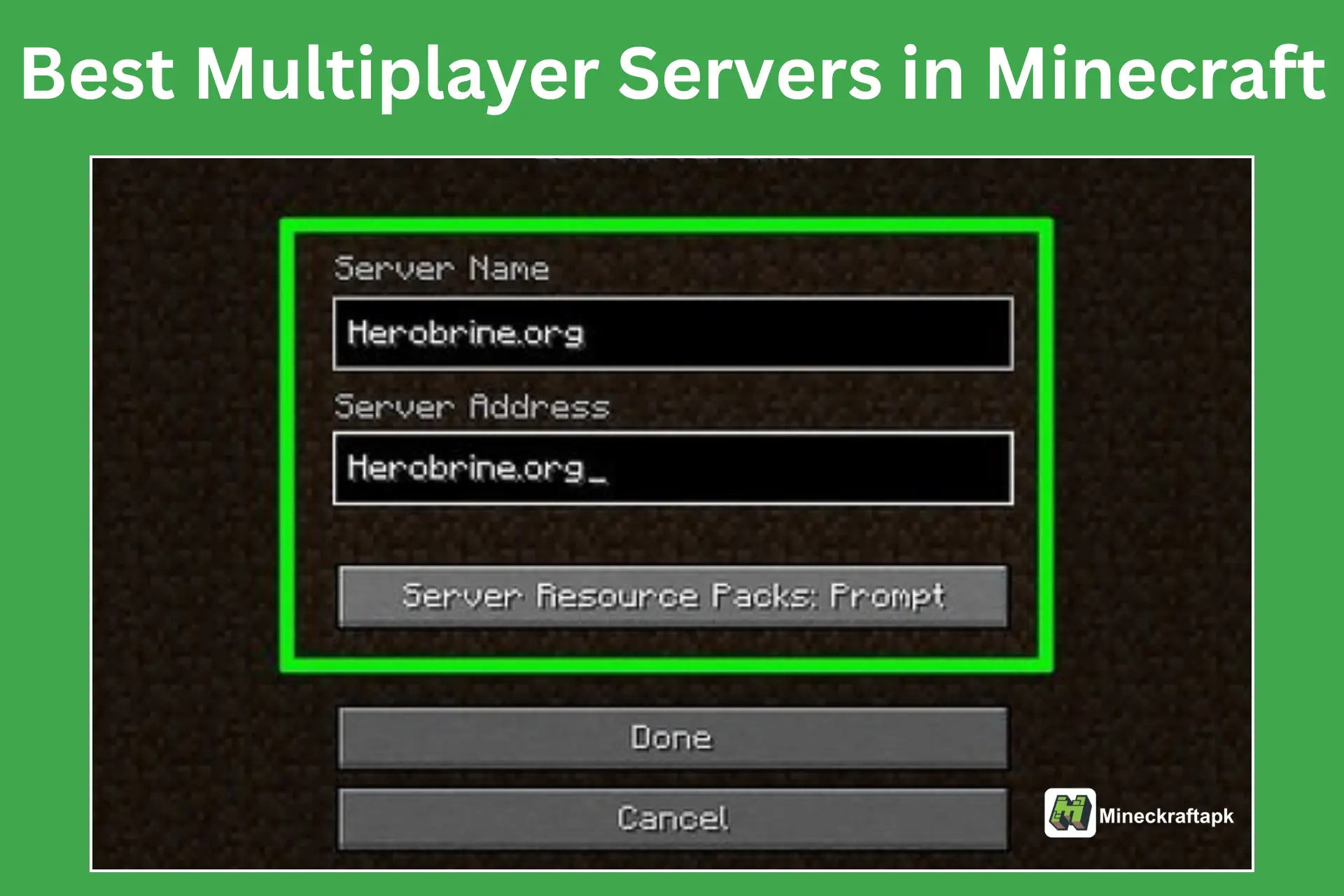 Top Multiplayer Servers for Minecraft