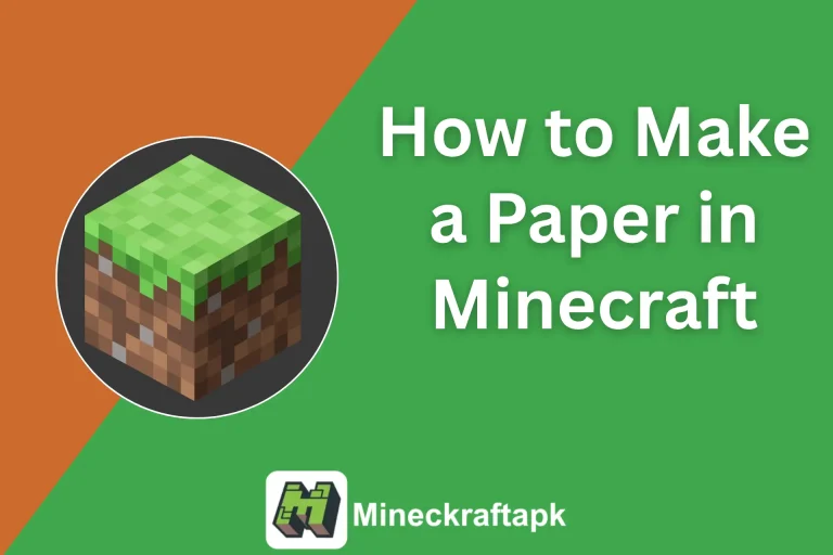 How to Make a Paper in Minecraft