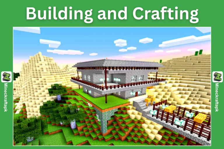 Building and Crafting in minecraft