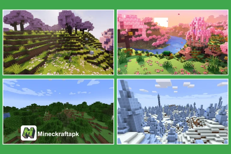 Custom Biomes in Minecraft mod apk