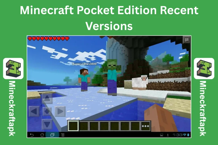 Download Minecraft APK Pocket Edition Recent Versions