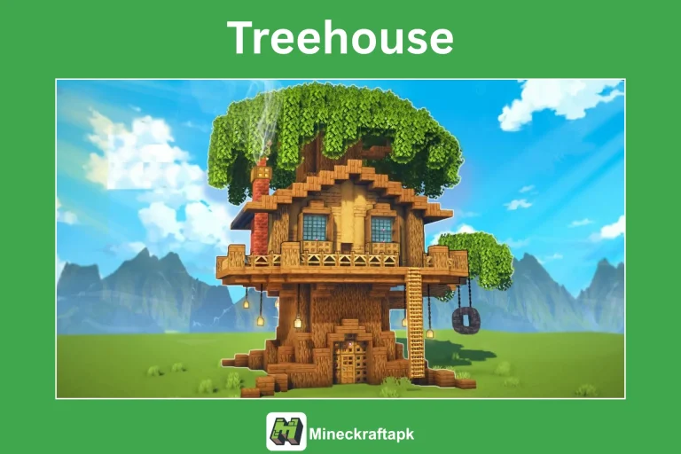 Treehouse design in minecraft