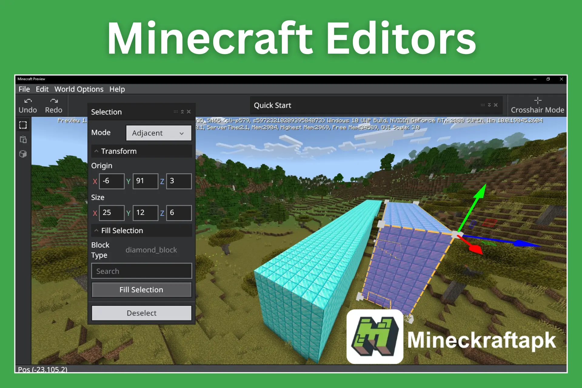 What is a Minecraft Editor?